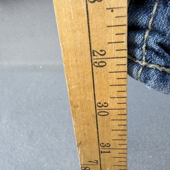 Big Star Jeans Women's 28R (6) Blue Straight Leg Low Rise Normcore Preppy - Picture 15 of 16